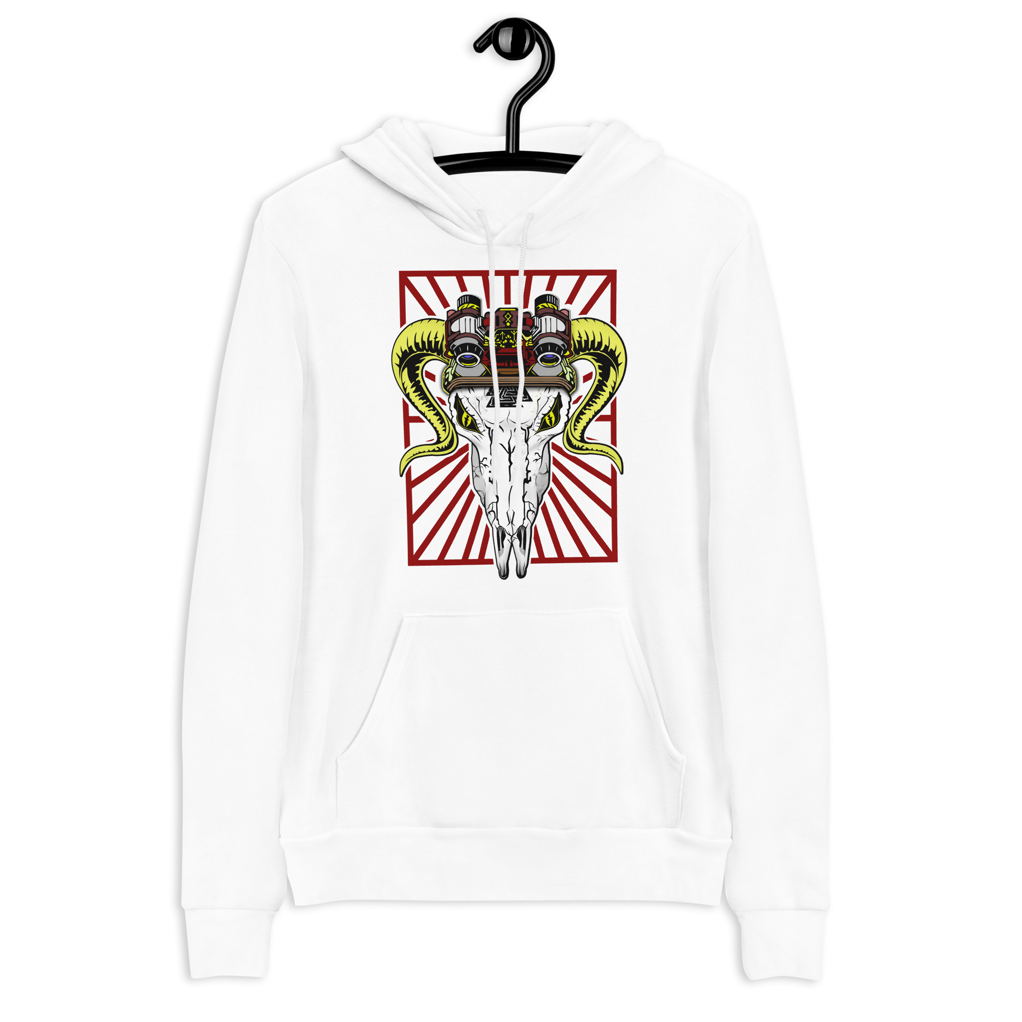 Hoodie with Anti terror print